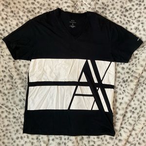 Armani exchange graphic T-shirt, M